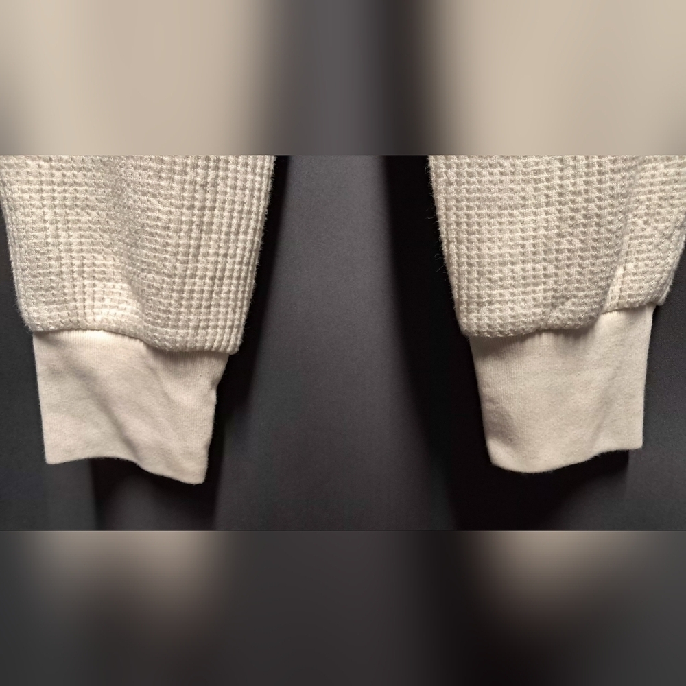 The GAP Waffle Knit Turtle Neck Pocket Sweatshirt And Matching Sweats Size XS - Picture 5 of 11